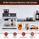 Espresso Machine with Conical Burr Grinder PID Temperature