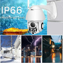Smart PTZ Outdoor Camera for Home Security Monitor
