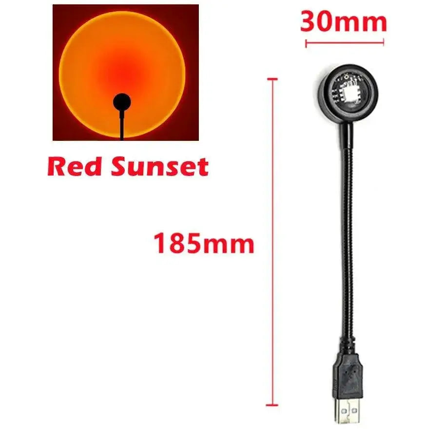 Sunset Glow Lamp Projector For Elevated Home Decor Lighting
