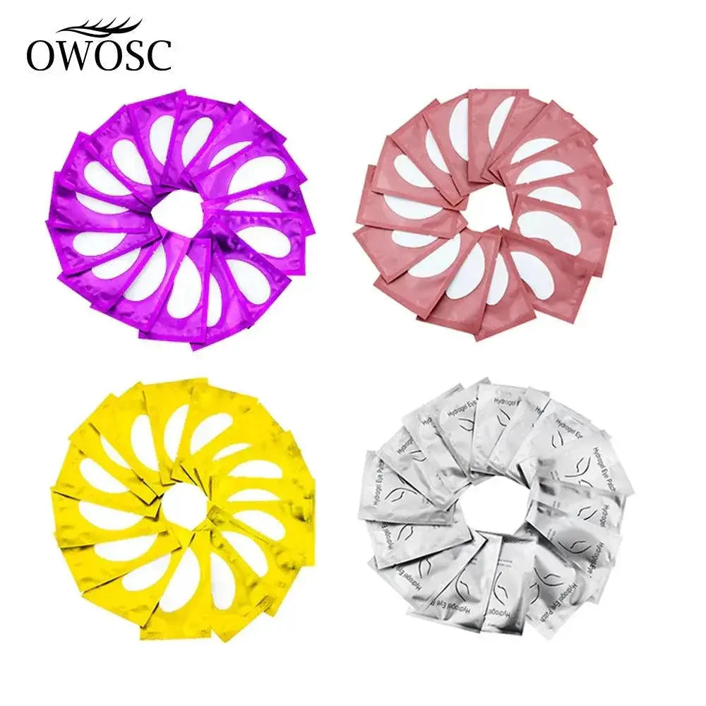 Hydrogel Eye Patches For Flawless Eyelash Extensions Comfort