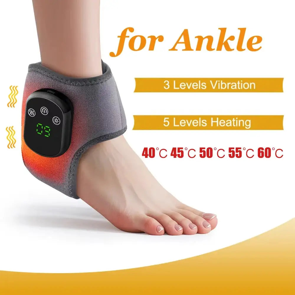Air Compression Ankle Foot Massager Levels Heated — product view 8