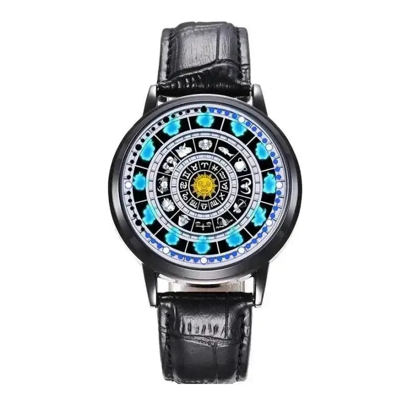 Bright LED Digital Watch for Anime Fans — Zodiac-b