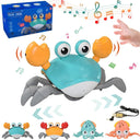 Musical Crawling Crab Octopus Toy for Toddler Fun Joy