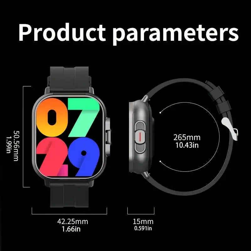 Smartwatch Health Monitor Earbuds