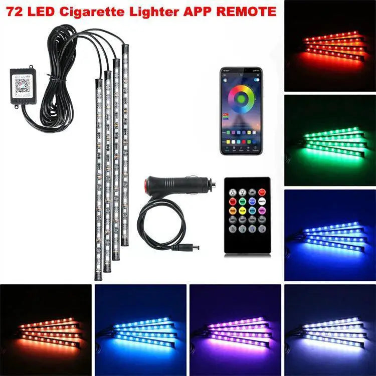 Music Sync Car Interior LED Lighting Kit — product view 20