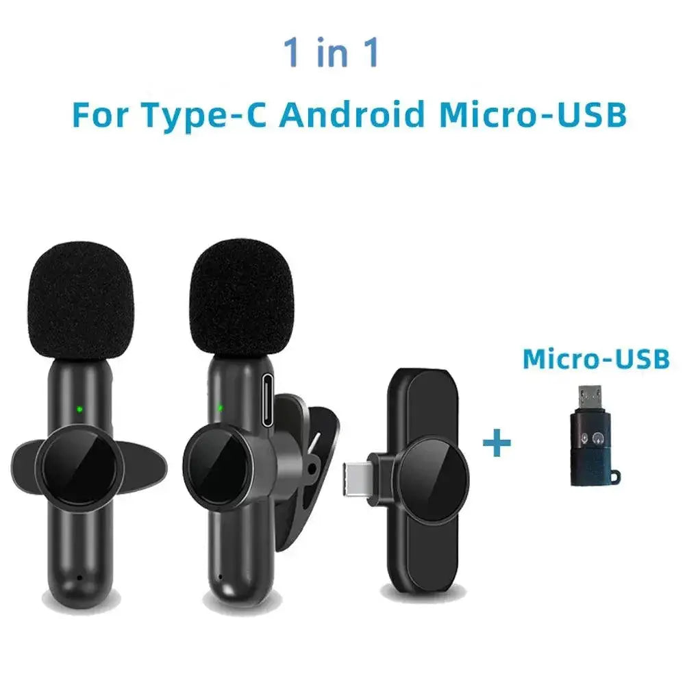 Professional Wireless Lavalier Microphone for Audio Quality