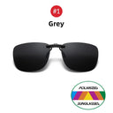 Polarized Clip-On Sunglasses with UV400 Protection