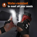 LED Half Finger Gloves - Hands Free Flashlight