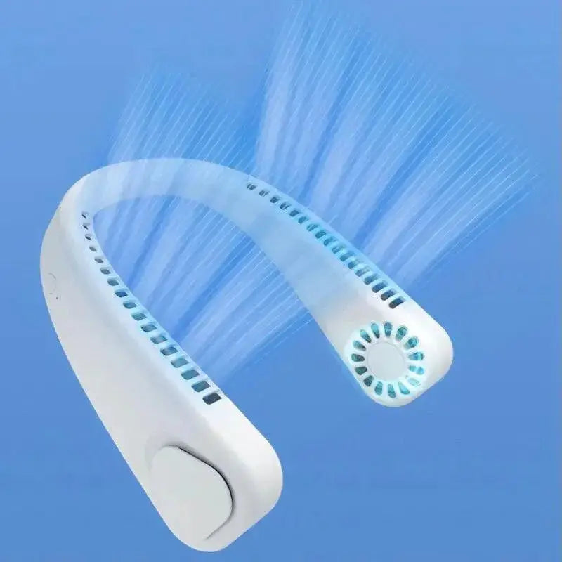 Portable Hands Free Bladeless Neck Fan For Fast Cooling