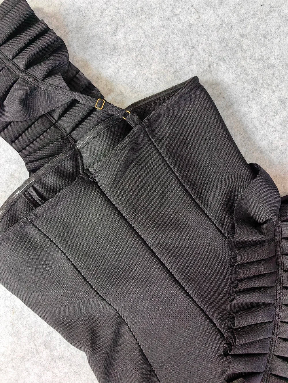 BEAUKEY Slit Bandage Dress
