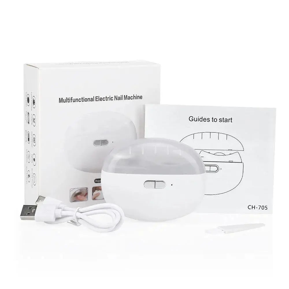 2 In 1 Electric Nail Clipper And File For Adults And Babies