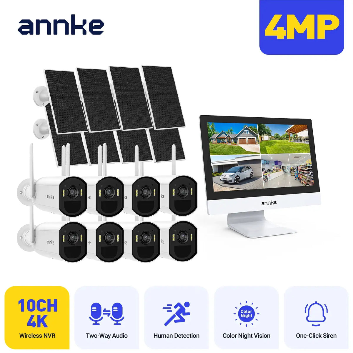 Annke Solar Wireless Security Cam