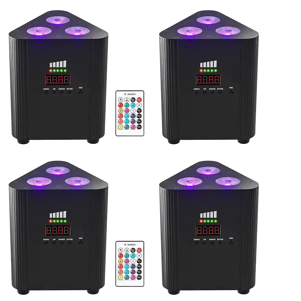 Uking RGBW LED Battery Par Light — product view 1