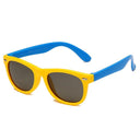 Trendy UV400 Kids Sunglasses for Boys and Girls Durable Silicone Goggles