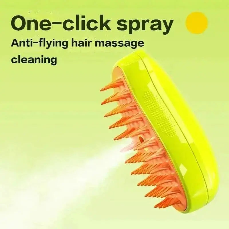 Cat Grooming Comb Electric Spray Massage Brush For Pets
