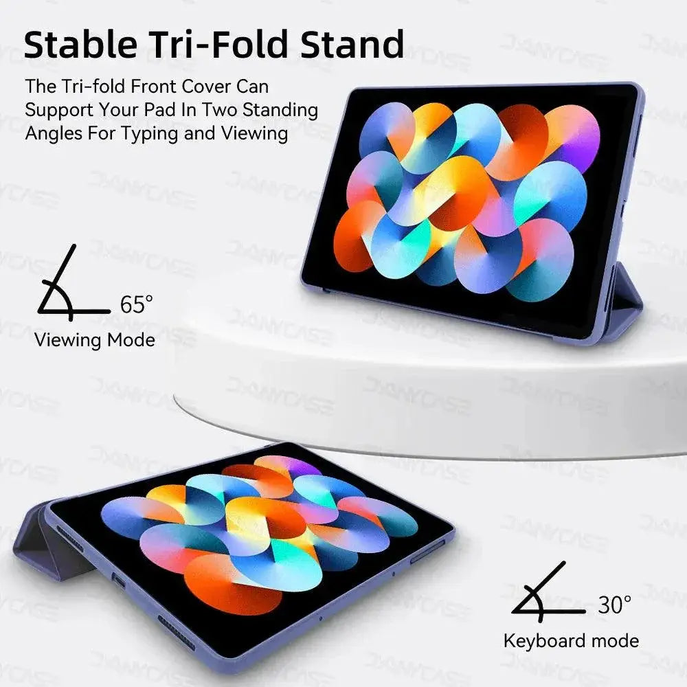 Redmi Pad Case With Tri Fold Stand And Drop Protection