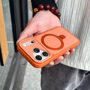 Shockproof Matte Kickstand MagSafe iPhone Case
