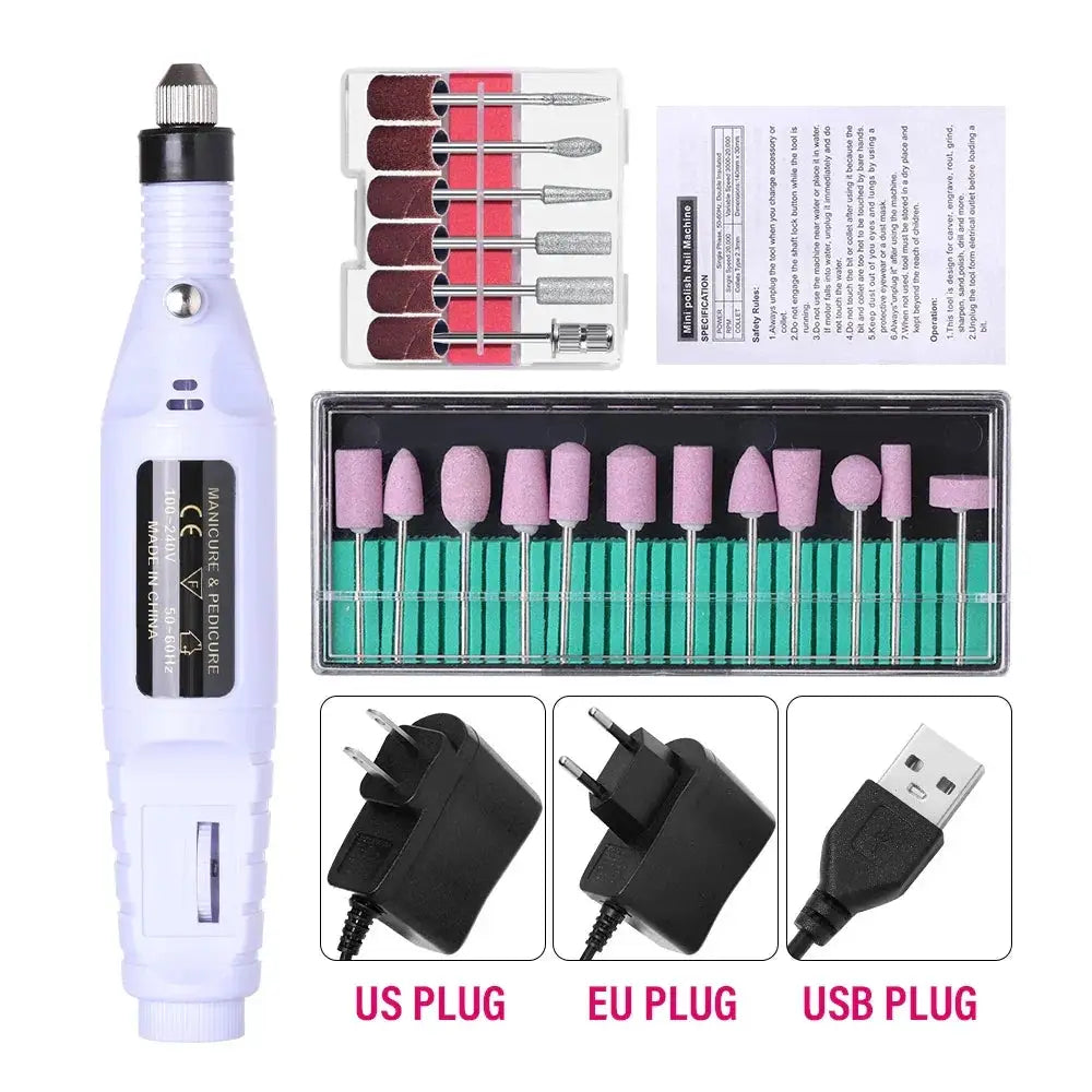 Home Manicure Nail Drill With Precision — product view 16