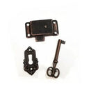 Antique Cabinet Lock - Easy Left Right Turn.