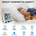 Indoor Digital Thermometer - Live Temp Monitoring