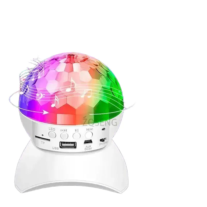 Disco Ball Projector for Party Lighting — Black