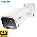 8MP Outdoor IP Camera with Color Night Vision Alerts
