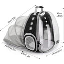 Cat Bubble Space Backpack: Stylish Pet Travel Solution