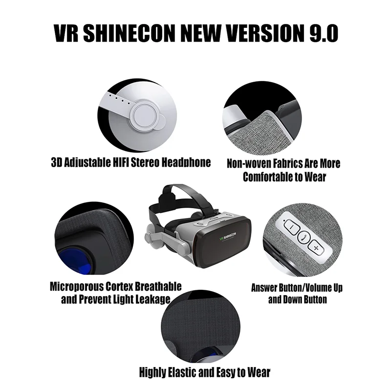 VR Headset for Immersive Gaming