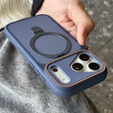 Shockproof Matte Kickstand MagSafe iPhone Case