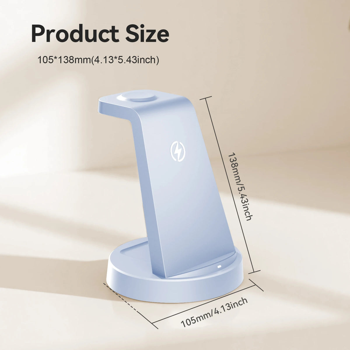 Magnetic Wireless Charger Stand Fast Charging Dock Station — product view 7