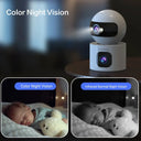 Dual Lens Smart Camera for Home Security