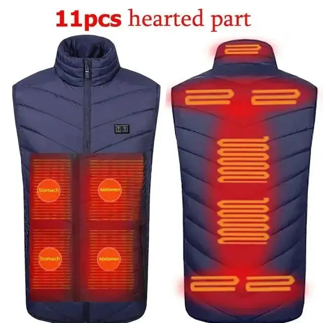 Heated Vest for Men Women Winter Warmth — product view 9