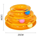 Interactive Cat Toy Tower for Intelligence Training Fun