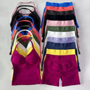 Yoga Set Breathable Sexy Halter Sports Bra