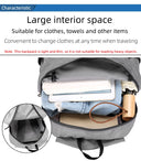 Unisex Polyester Softback Travel Backpack