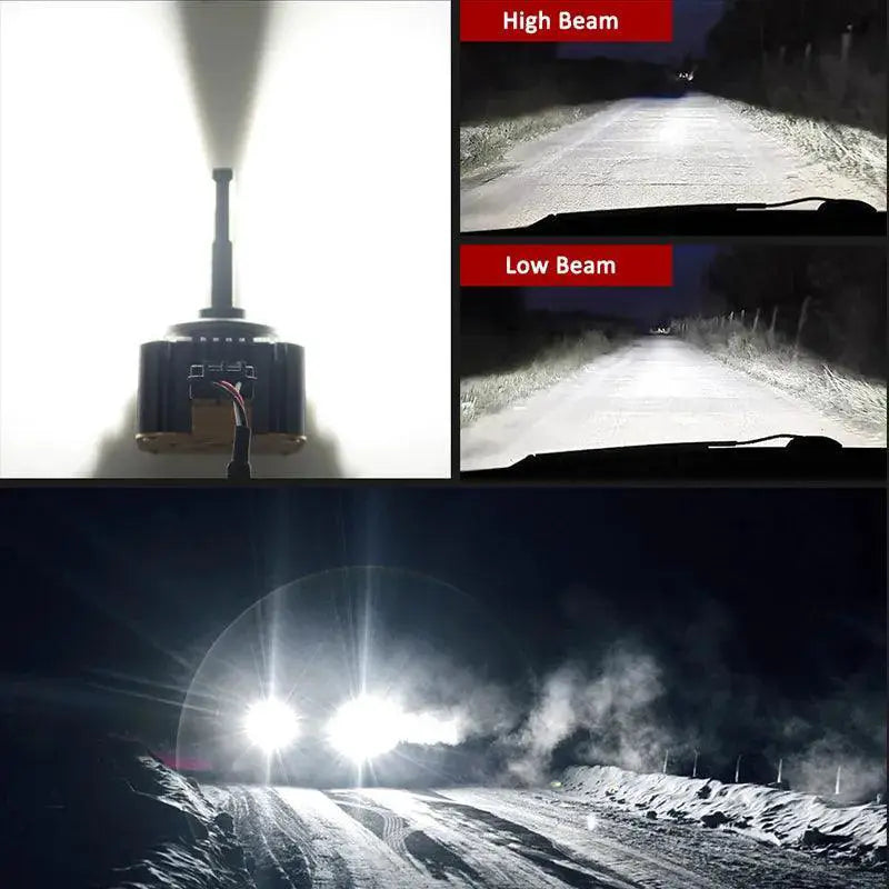 Bullvision LED Headlight Bulbs 80000 Lumens 90W Car Upgrade