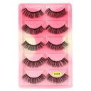 Ultimate 3D Mink False Eyelashes Variety Pack Fluffy Natural