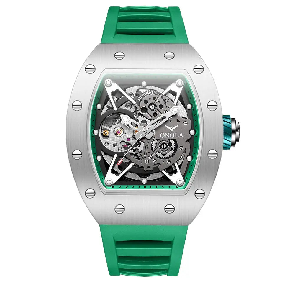 Luxury Men Tonneau Mechanical Watch — product image 8