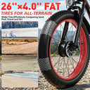 26 Inch Fat Tire Electric Bike