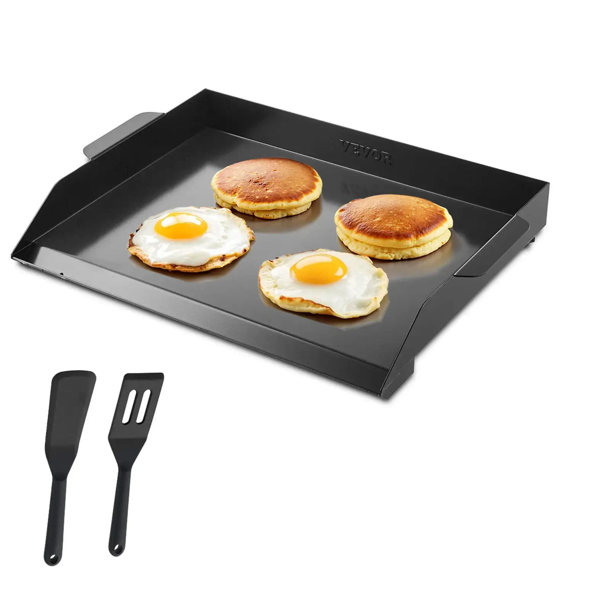 SucceBuy Carbon Steel Griddle Universal Flat Top Rectangular — product view 1