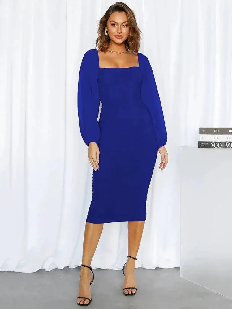 Flattering Mesh Dress for Night Club — product view 8