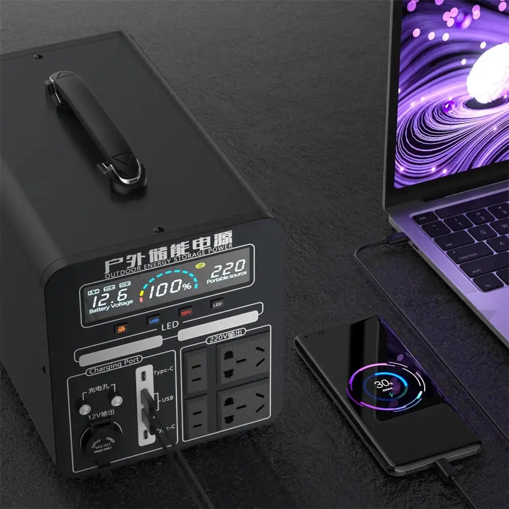 Portable Solar Generator for Home Backup — product view 2