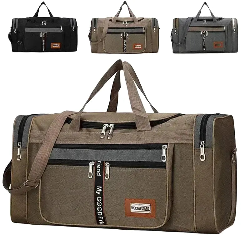 Large Capacity Duffle Bag for Travelers for Custom Setups — product view 1