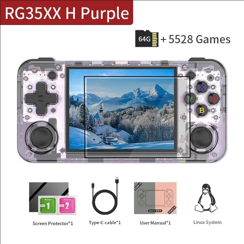 Anbernic RG35XX H Handheld Console 3.5 Inch IPS Screen - OurLum.com