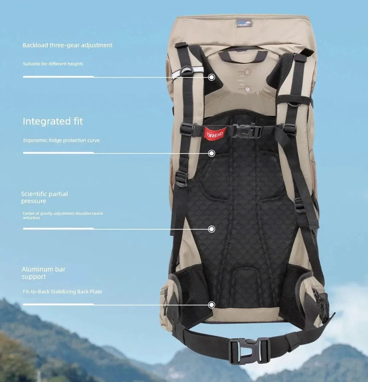 Rugged Hiking Backpack for Outdoor Use — product view 14