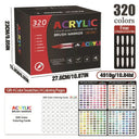 Vibrant Acrylic Brush Markers Kit