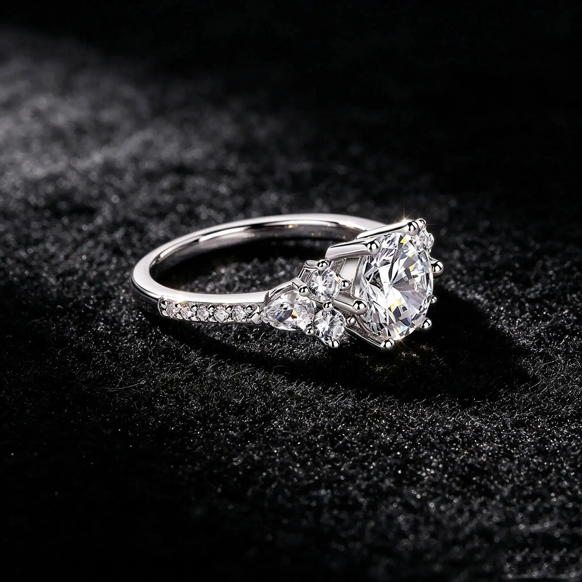 Elegant Gold Plated Moissanite Ring — product image 4