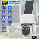 Solar-Powered Outdoor Security Camera Advanced Surveillance Tech
