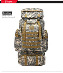 Rilibegan Military Men Travel Backpack Tactical Climbing Bag
