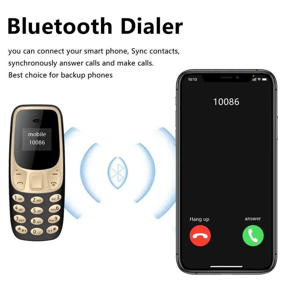 SERVO Mini Bluetooth Dialer With Magic Voice Low Radiation
